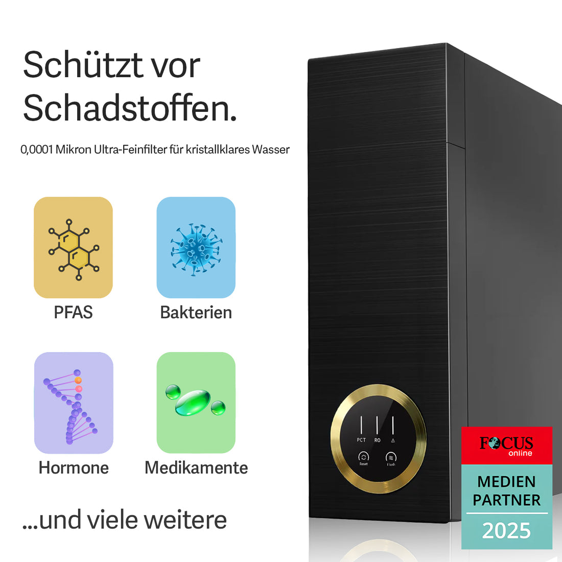 Osmoseanlage 800 GPD für Wasseraufbereitung Zuhause