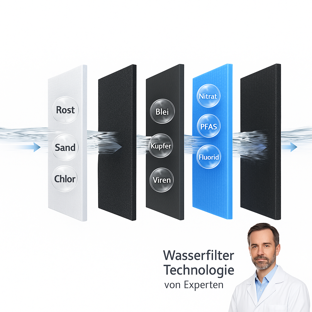Osmoseanlage 800 GPD für Wasseraufbereitung Zuhause